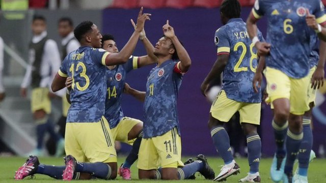 Resultado Colombia vs Perú - Tercer Lugar - Copa América