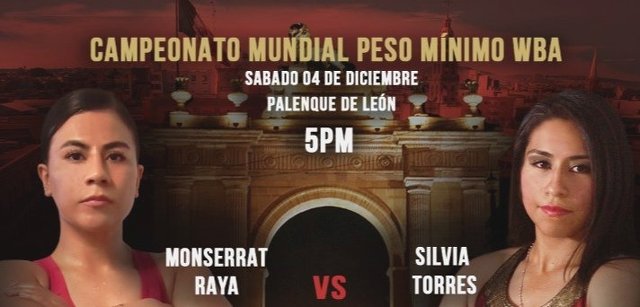Montserrat ‘Raya’ Alarcon vs Silvia ‘Guerrerita’ Torres: A que hora es, quién transmite por TV y más – Box – Sábado 4 de Diciembre del 2021
