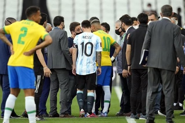 Suspenden partido Brasil vs Argentina las autoridades sanitarias