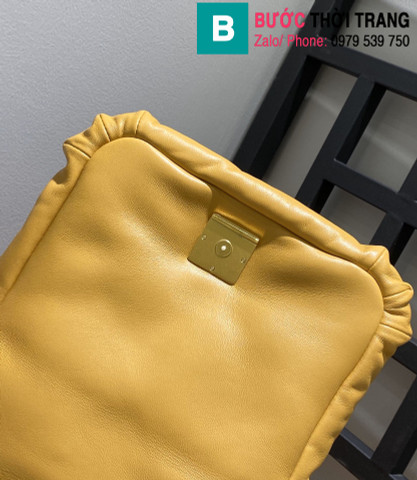 Túi xách Loewe Goya siêu cấp da bê màu vàng size 23cm