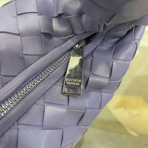 Túi xách Bottega Veneta hobo bag da bê màu tím size 46cm 
