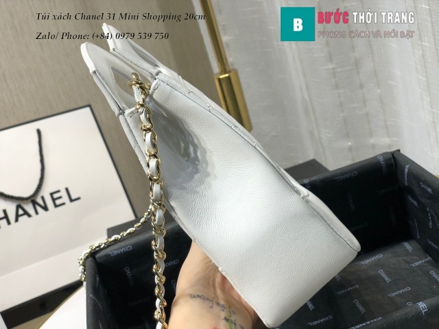 Túi xách Chanel 31 Mini Shopping siêu cấp size 20cm - AS9196 