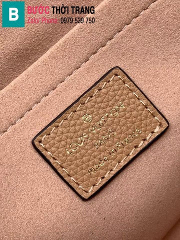 Túi xách Louis Vuitton Mylockme Chain Bag siêu cấp da bê màu nude size 22.5cm