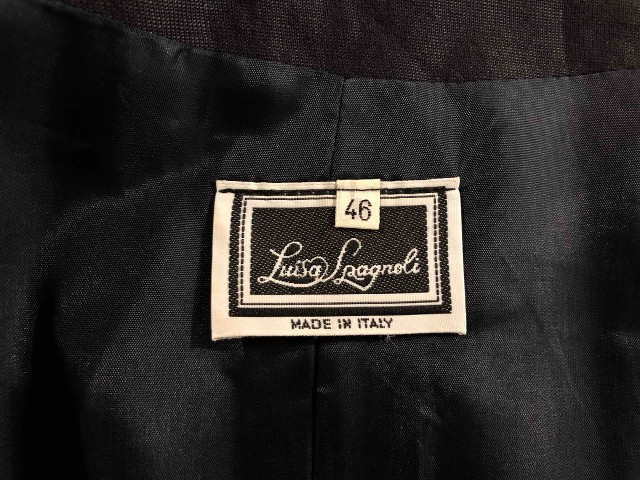 Luisa spagnoli Women's Jacket Elegant Viscose Linen Navy Woman Jacket