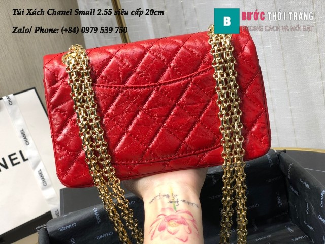 Túi xách Chanel Small 2.55 đeo chéo 20cm - AS0874