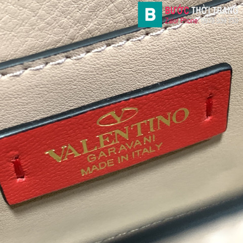 Túi xách Valentino siêu cấp da bê màu nude size 16.5cm 