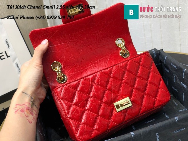 Túi xách Chanel Small 2.55 đeo chéo 20cm - AS0874