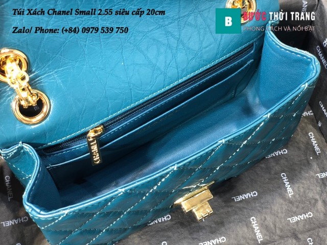Túi xách Chanel Small 2.55 đeo chéo hàng siêu cấp 20cm - AS0874