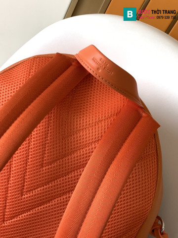 Ba lô Louis Vuitton Aerogram siêu cấp da bê màu cam size 43cm 