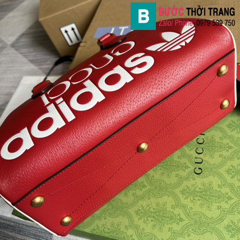 Túi xách Gucci adidasx siêu cấp da bê màu đỏ size 31.5cm