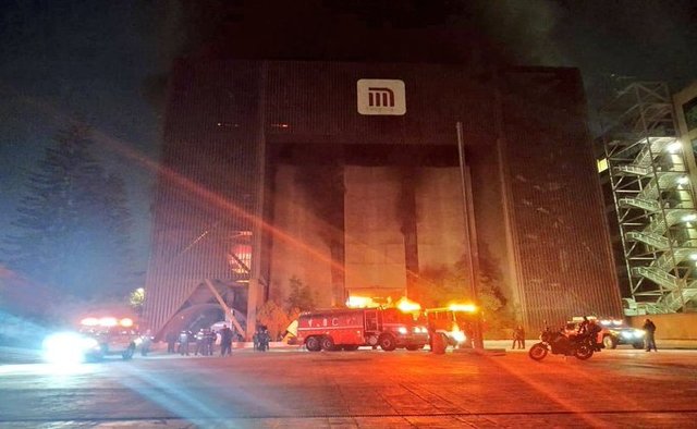 Se incendia el metro de la Ciudad de México