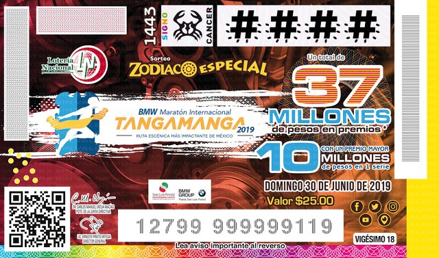 Loteria Nacional Sorteo Zodiaco No.1443 en Vivo – Domingo 30 de Junio del 2019