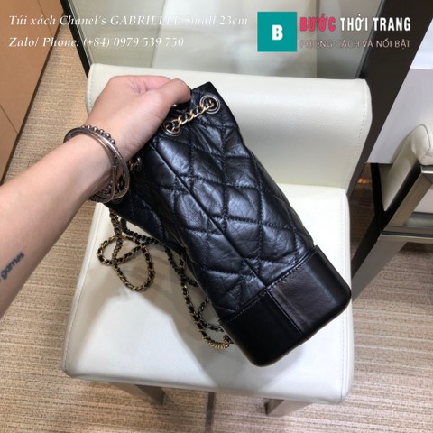 Túi xách Chanel's GABRIELLE Small Backpack siêu cấp màu đen - A94485