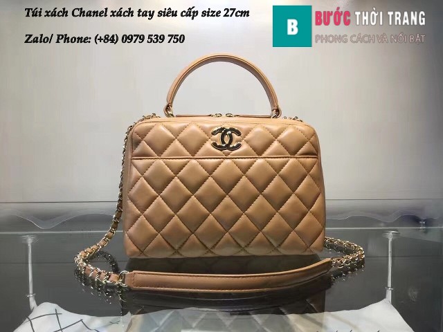 Túi xách Chanel xách tay siêu cấp size 27cm - AX98027