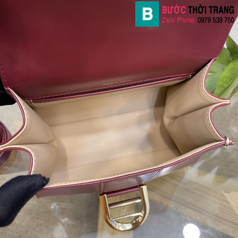 Túi xách Delvaux - Brillant cao cấp da bê size 20cm màu tím