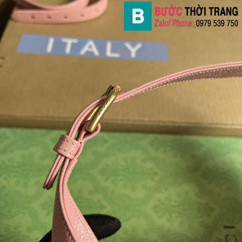 Túi xách Gucci Cosmogonie siêu cấp da bê màu hồng size 39cm