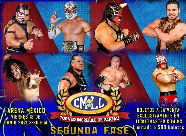 Lucha Libre CMLL desde la Arena México en Vivo – Viernes 18 de Junio del 2021