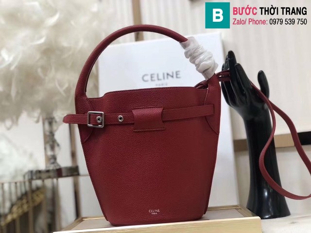 Túi xách Celine siêu cấp da bê màu đỏ size 21cm