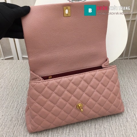 Túi Xách Chanel Coco Super VIP size 28cm màu hồng