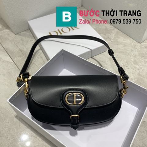 Túi xách Dior Bobby east-west siêu cấp màu đen size 21cm - M9237