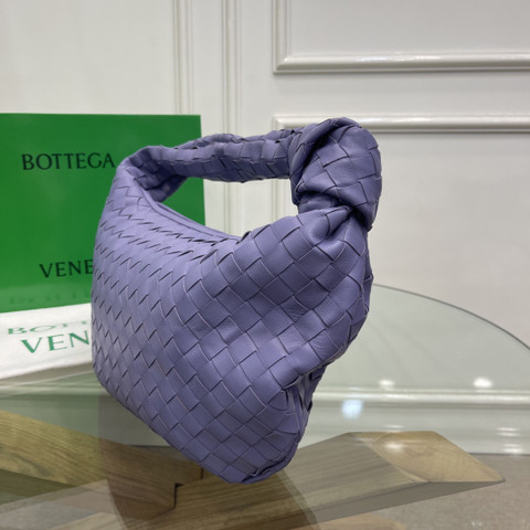 Túi xách Bottega Veneta hobo bag da bê màu tím size 46cm 