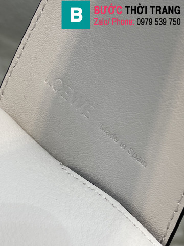 Túi xách Loewe Puzzle hobo siêu cấp da bê màu trắng size 29cm 