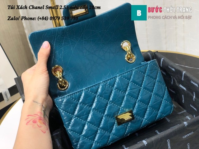 Túi xách Chanel Small 2.55 đeo chéo hàng siêu cấp 20cm - AS0874