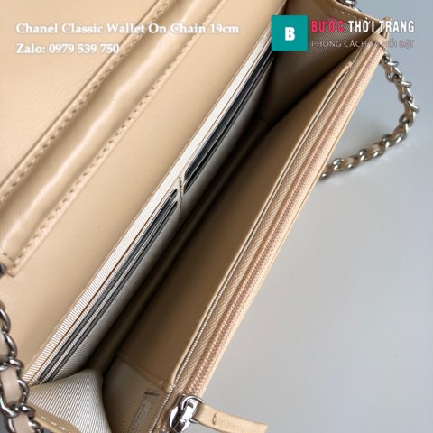 Chanel Classic Wallet On Chain siêu cấp 