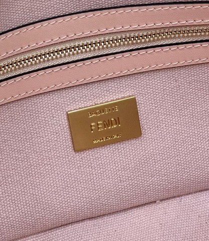 Túi xách Fendi Baguette siêu cấp da bê màu hồng size 26cm