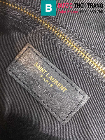 Túi xách Saint Laurent siêu cấp da bê màu trắng size 22cm