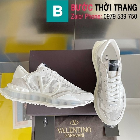 Giày thể thao Valentino bản siêu cấp màu trắng