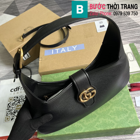 Túi xách Gucci Cosmogonie siêu cấp da bê màu đen size 39cm