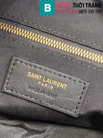 Túi xách Saint Laurent siêu cấp da bê màu đen size 22cm