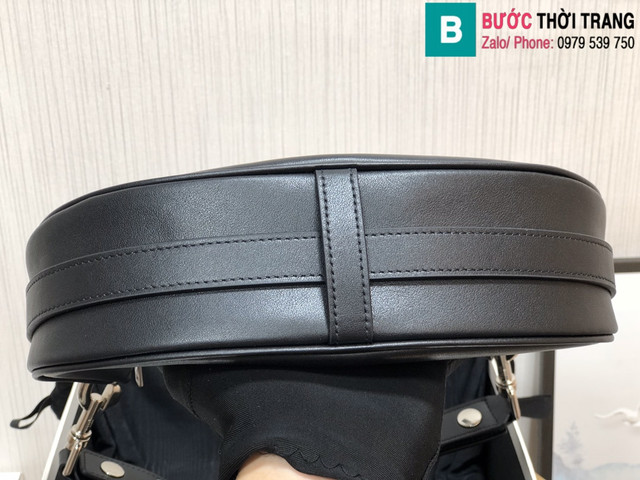 Túi xách Celine Ava Strap siêu cấp da bê màu đen size 24cm