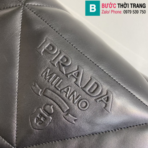Túi xách Prada siêu cấp da bê màu đen size 31cm