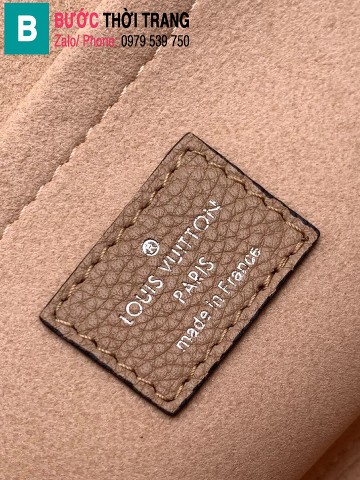 Túi xách Louis Vuitton Mylockme Chain Bag siêu cấp da bê màu hồng nude size 22.5cm