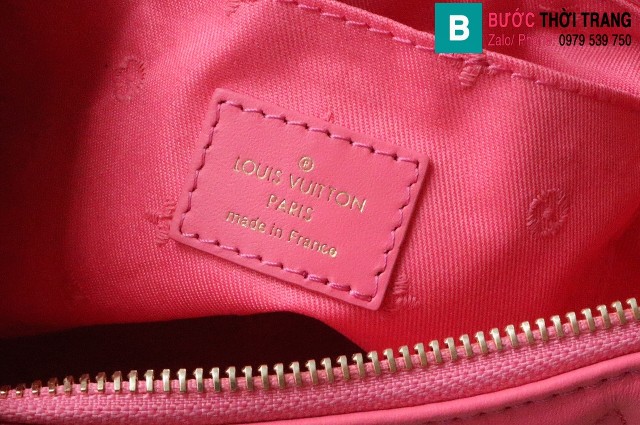 Túi xách Louis Vuitton Over The Moon cao cấp da bê màu hồng size 27.5cm