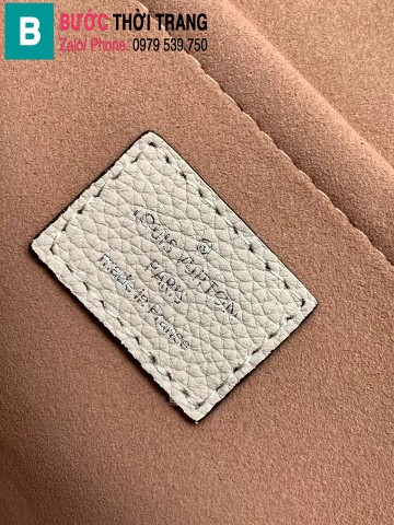 Túi xách Louis Vuitton Mylockme Chain Bag siêu cấp da bê màu trắng size 22.5cm 