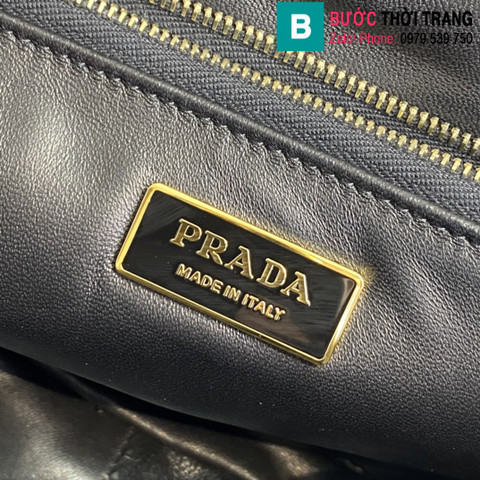Túi xách Prada siêu cấp da bê màu đen size 31cm
