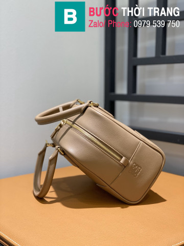 Túi xách Loewe Amazono siêu cấp da bê màu galet size 19cm
