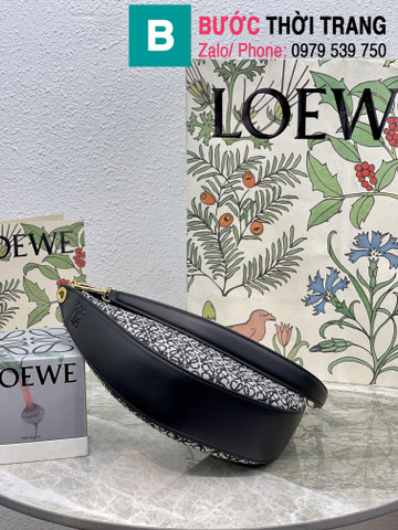 Túi xách Loewe Luna siêu cấp da bê màu đen size 30.5cm 