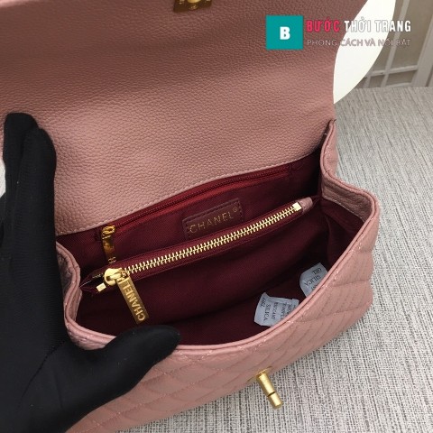 Túi Xách Chanel Coco size 26cm màu hồng
