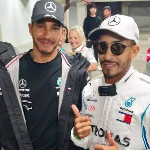 Sósia brasileiro de Lewis Hamilton