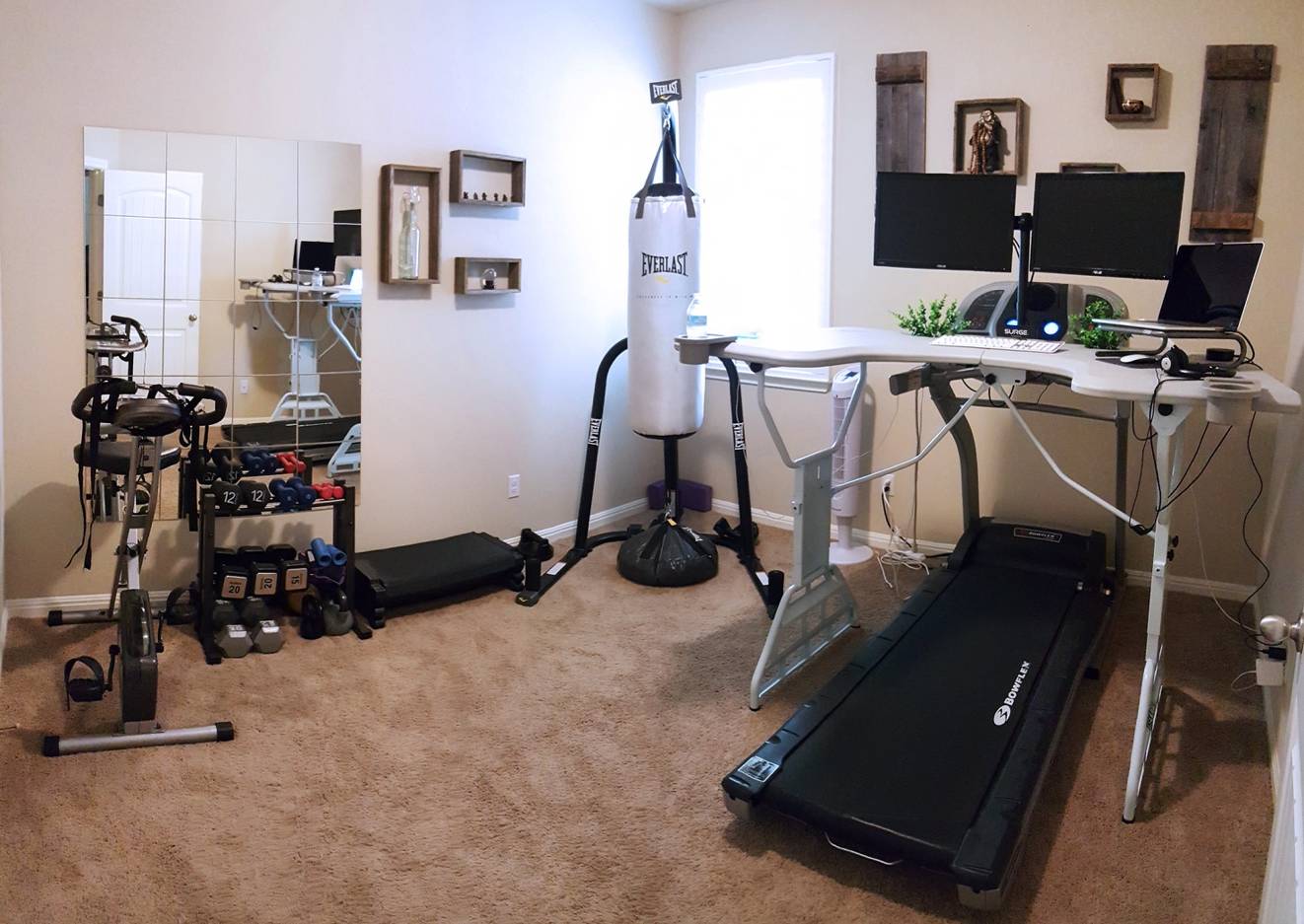 Home Gym and Office Combo