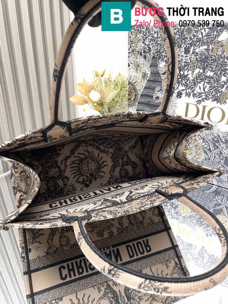 Túi xách Dior book tote siêu cấp canvas màu 1 size 36cm 