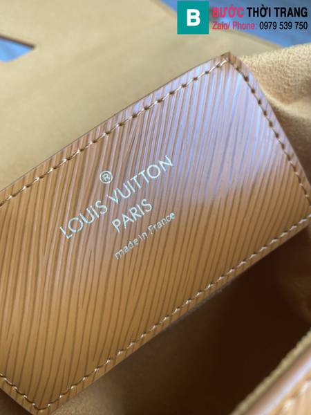Túi xách Louis Vuitton Twist siêu cấp da epi màu vàng size 23cm 