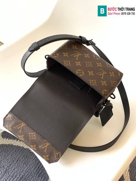 Túi xách Louis Vuitton Aerogram  siêu cấp monogram màu nâu size 17.3cm