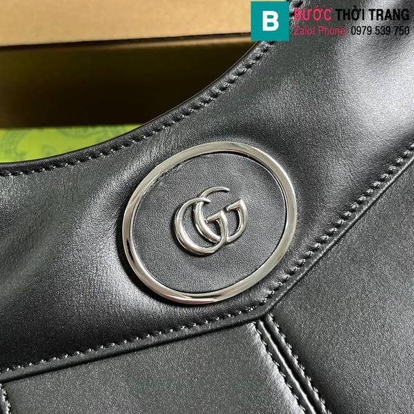 Túi xách Gucci Petite GG small tote bag cao cấp da bê màu đen size 28cm
