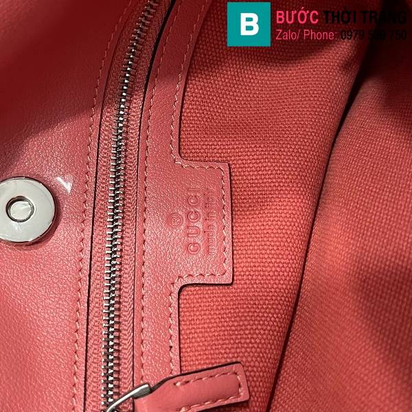 Túi xách Gucci Blondie siêu cấp da bò màu hồng size 24cm 