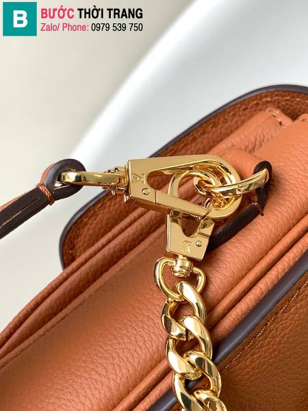 Túi xách louis Vuitton Oxford siêu cấp da bò màu đồng size 22cm 